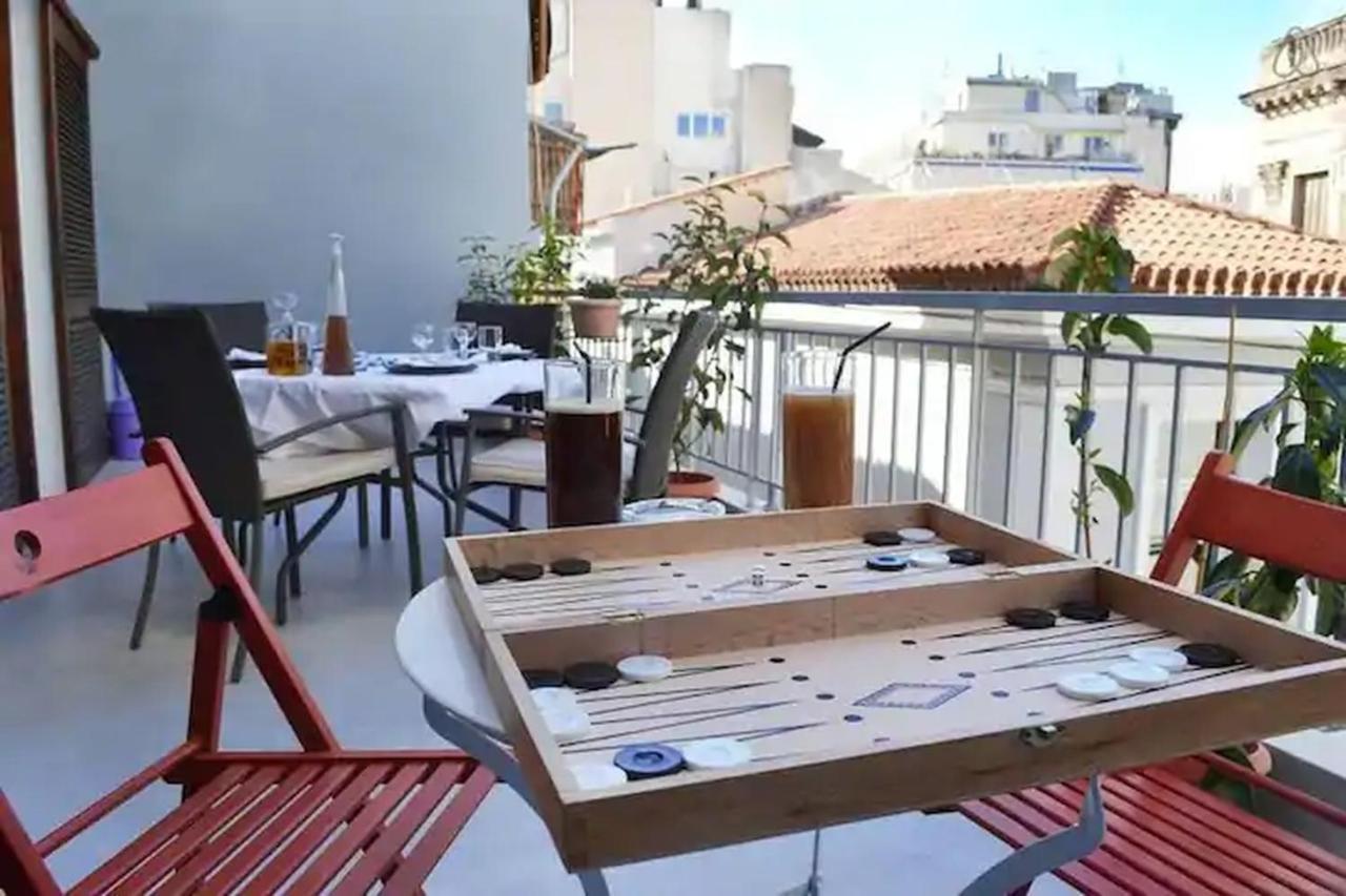 Openair Hot Tub/Big Balcony/Great Boutique Apt Atenas Exterior foto